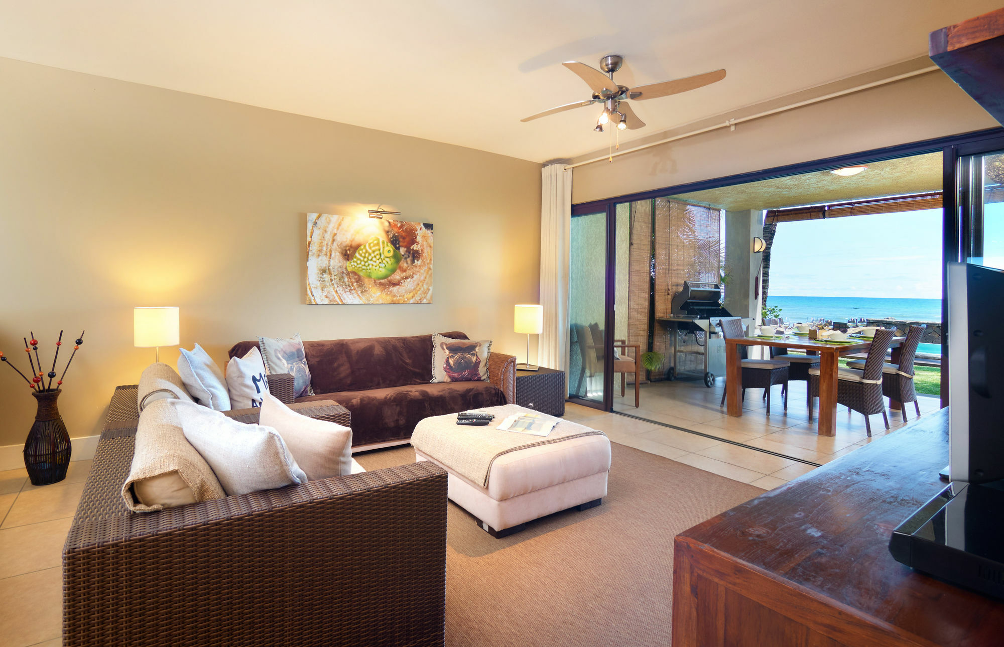 Bel Azur Beach Residence With Lov Trou aux Biches Exterior foto